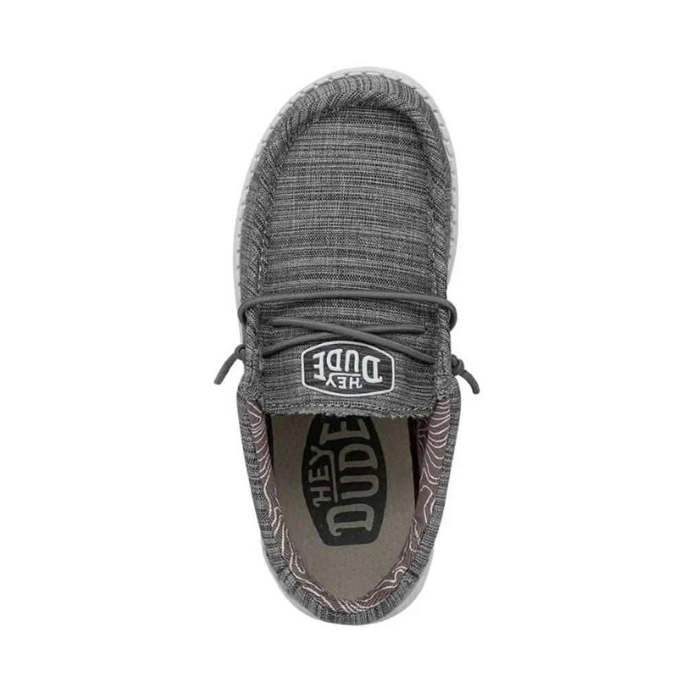 Hey Dude Wally Blend Linen Stone. Brand New. Kids Size: 13k